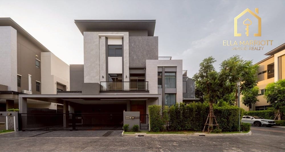 Rent 400K | 580sqm Corner Pool Villa | The Gentry Sukhumvit 101 2