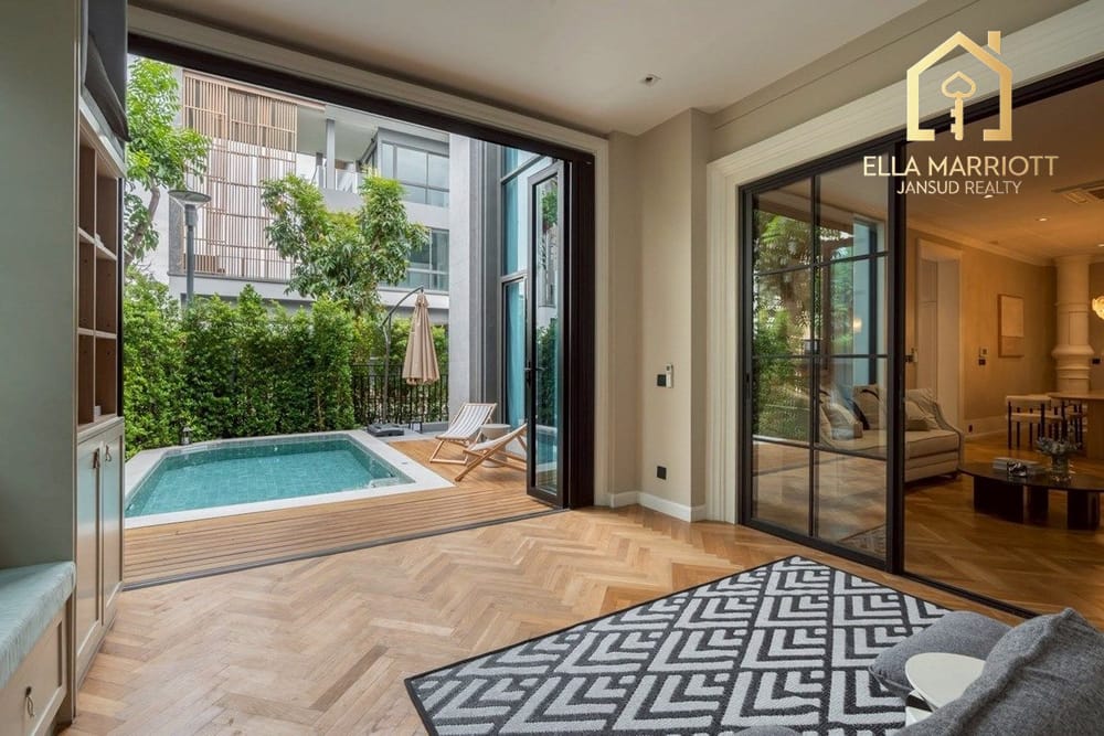 Expansive 580sqm Corner Pool Villa for Sale in The Gentry Sukhumvit 101 - 59M 11
