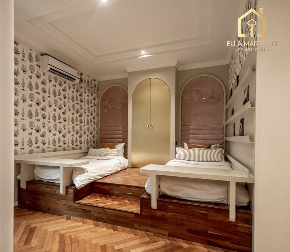 Expansive 580sqm Corner Pool Villa for Sale in The Gentry Sukhumvit 101 - 59M 25