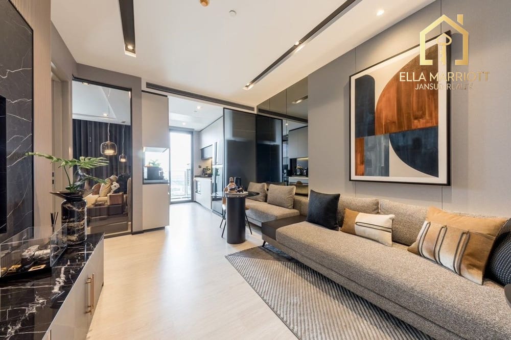 Nagelneue 1-Zimmer-Eigentumswohnung im The Room Sukhumvit 38, Nähe BTS Thonglor 1