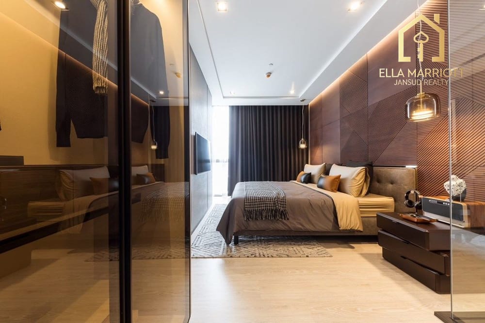 Nagelneue 1-Zimmer-Eigentumswohnung im The Room Sukhumvit 38, Nähe BTS Thonglor 6