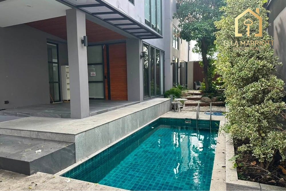 Rent 190K | 700sqm Modern Luxury Pool Villa | Sukhumvit 71 2