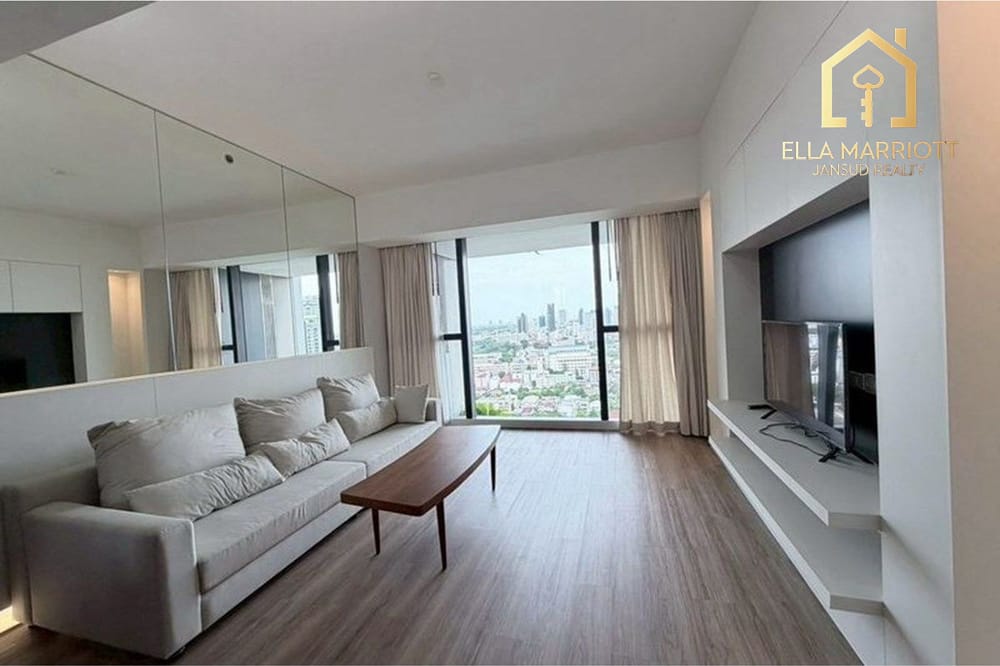 Zu vermieten: Apartment mit 2 Schlafzimmern im The Met Sathorn - 93m² mit Flussblick, 10 Min. Fußweg zur BTS Chong Nonsi - 65.000 2