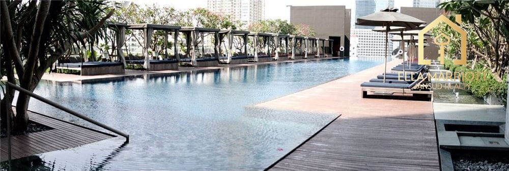 Zu vermieten: Apartment mit 2 Schlafzimmern im The Met Sathorn - 93m² mit Flussblick, 10 Min. Fußweg zur BTS Chong Nonsi - 65.000 9