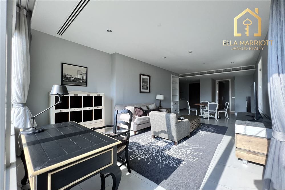 2BR Condo for Rent at 185 Rajdamri | 108sqm | 7 mins Walk to BTS Ratchadamri | Next to Lumpini Park 2
