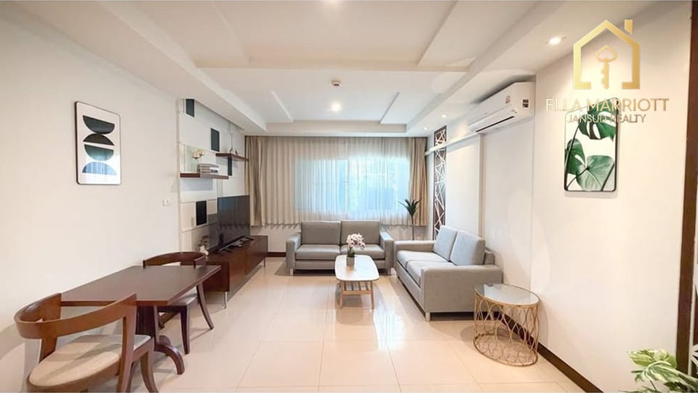 Newly Renovated 2BR Condo for Rent at 60K | 90sqm in Sukhumvit 43 | Close to BTS 1