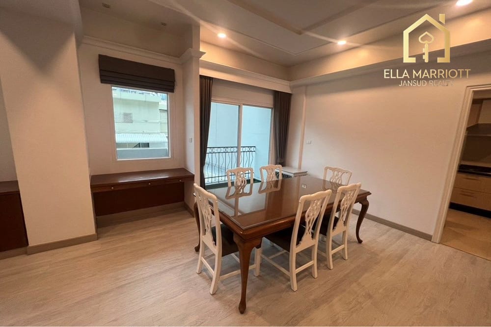 For Rent: Spacious 200sqm 2BR 2BA Condo in Sukhumvit 11 - Pet-Friendly, 75K 2