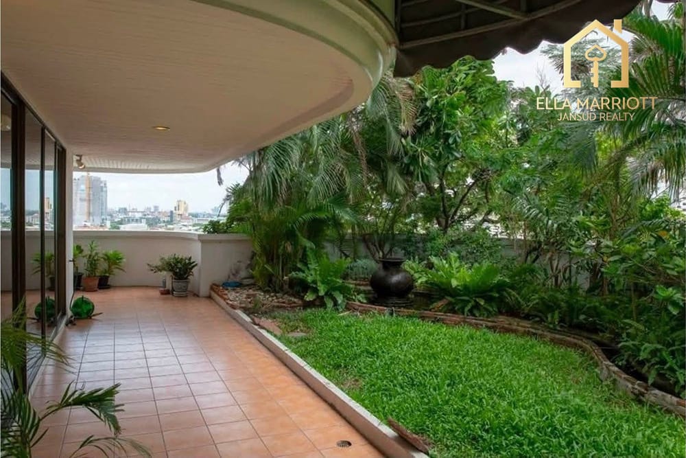 4-Schlafzimmer Maisonette-Penthouse mit privatem Garten in Sukhumvit zu vermieten - 210.000 | 660 m² 6