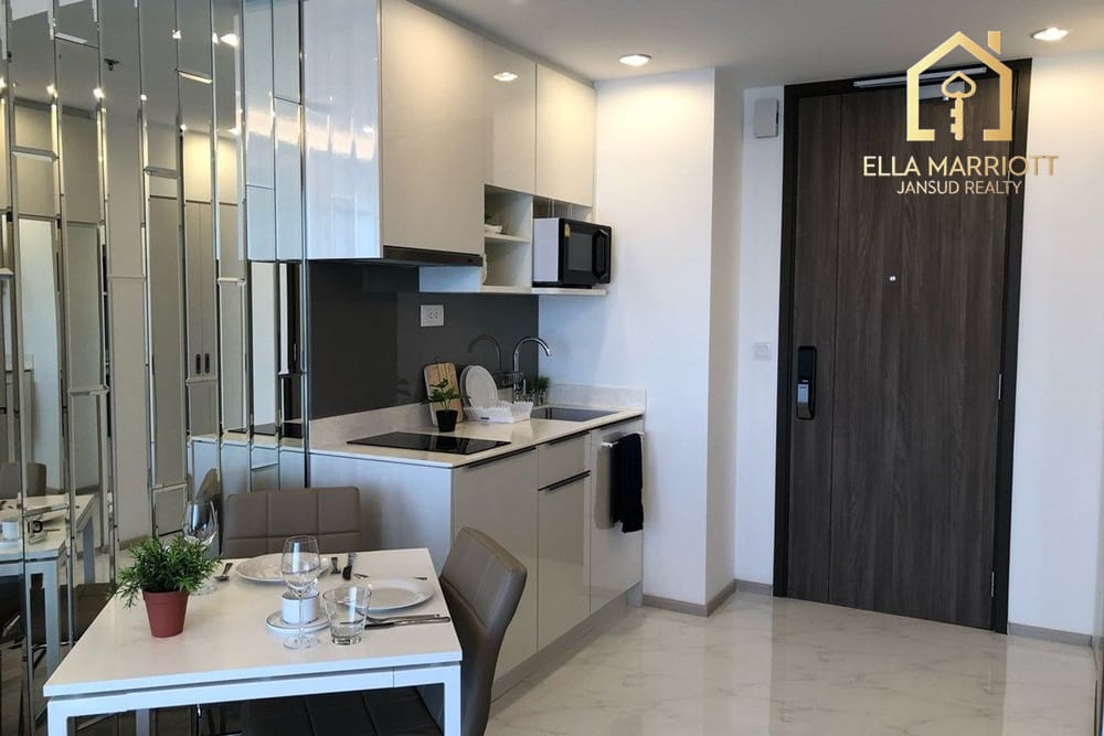 Brandneue 2-Zimmer-Wohnung zur Miete im Ideo 66 - 52m² Nähe BTS Udomsuk. 1