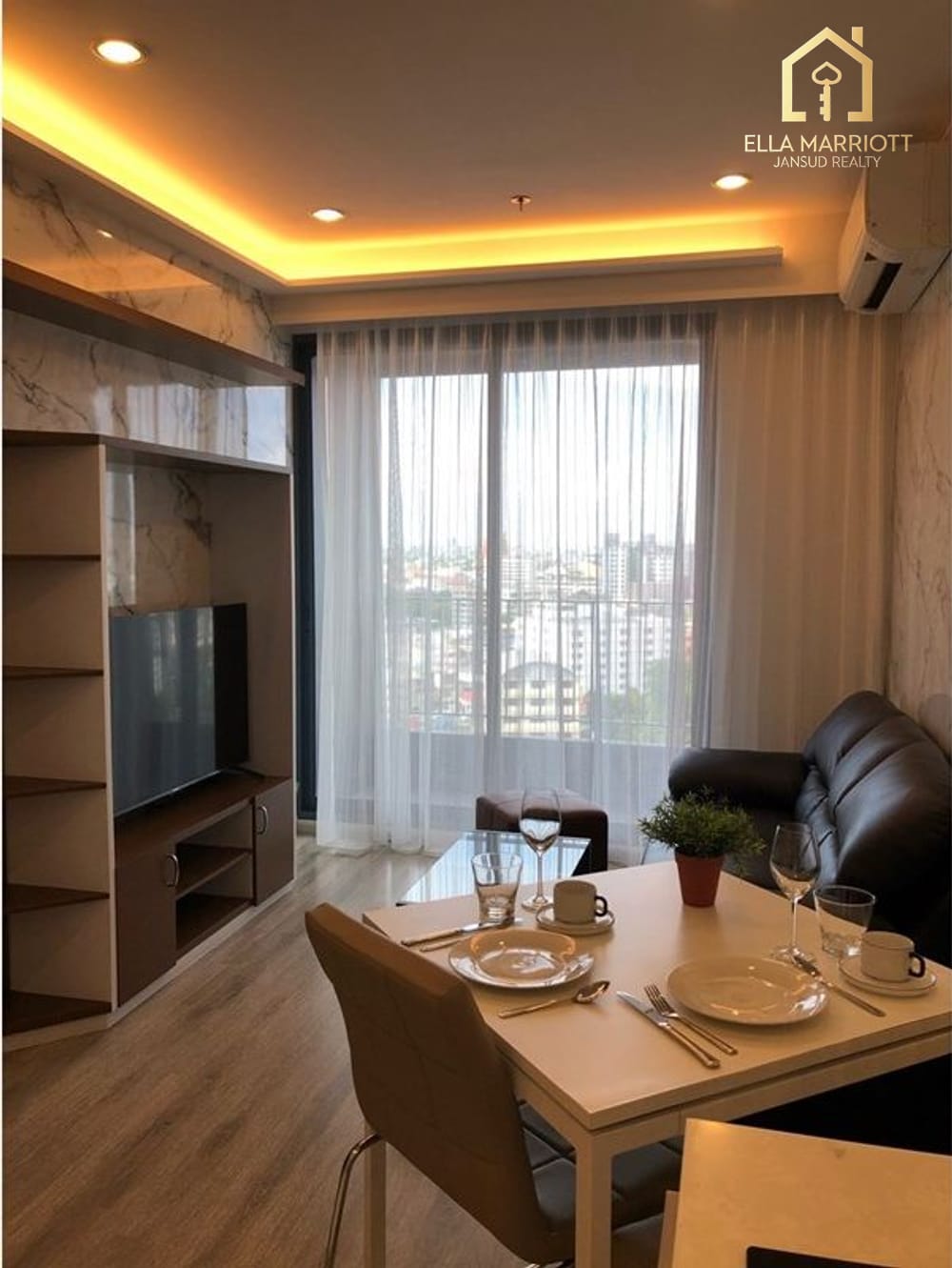 Brandneue 2-Zimmer-Wohnung zur Miete im Ideo 66 - 52m² Nähe BTS Udomsuk. 3