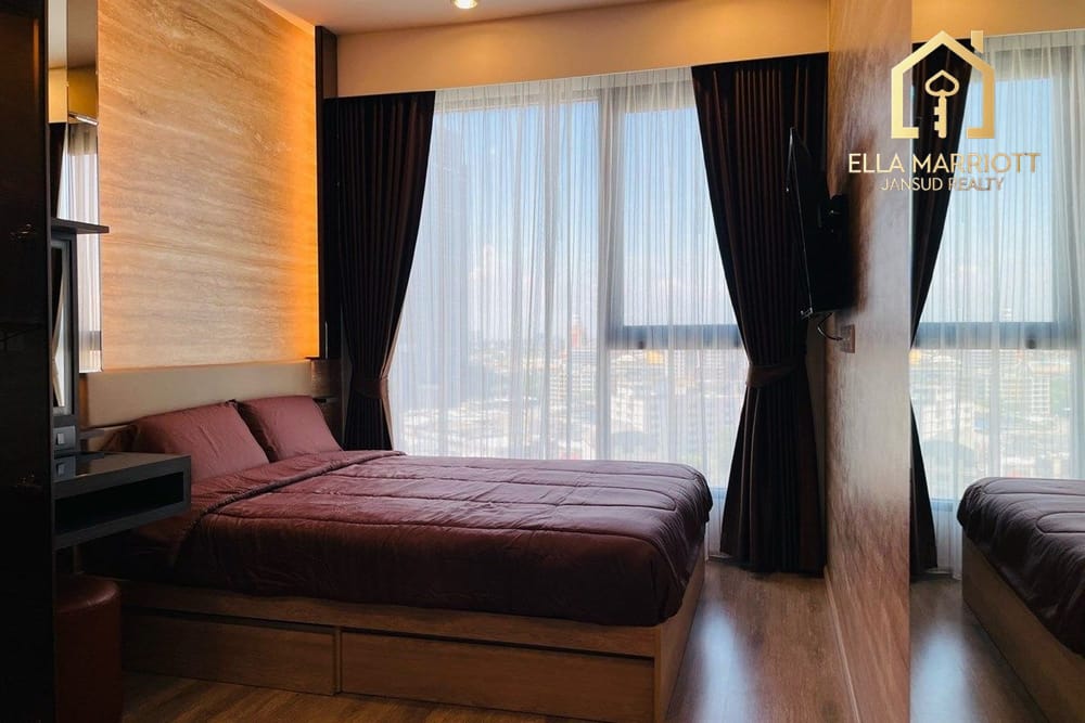 Brandneue 2-Zimmer-Wohnung zur Miete im Ideo 66 - 52m² Nähe BTS Udomsuk. 6