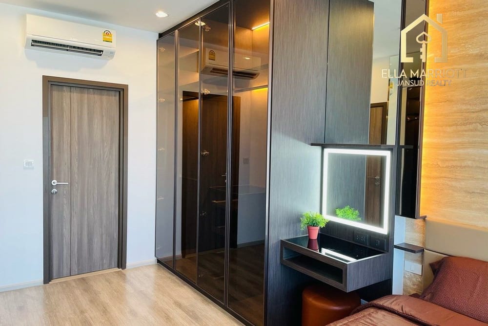 Brandneue 2-Zimmer-Wohnung zur Miete im Ideo 66 - 52m² Nähe BTS Udomsuk. 7