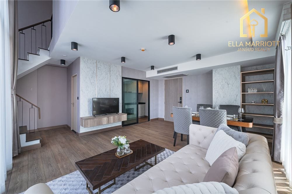 Miete 55.000 | 3-Zimmer-Triplex-Wohnung 113,75 qm nahe BTS Bangchak | Wohnen im Flachbau 15