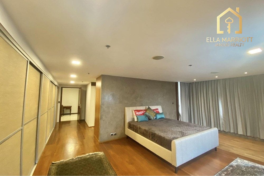 Geräumige 3-Zimmer-Wohnung zur Miete in Kallista Mansion, 130.000, 25. Etage, 13 Gehminuten zur Phetchaburi MRT 3