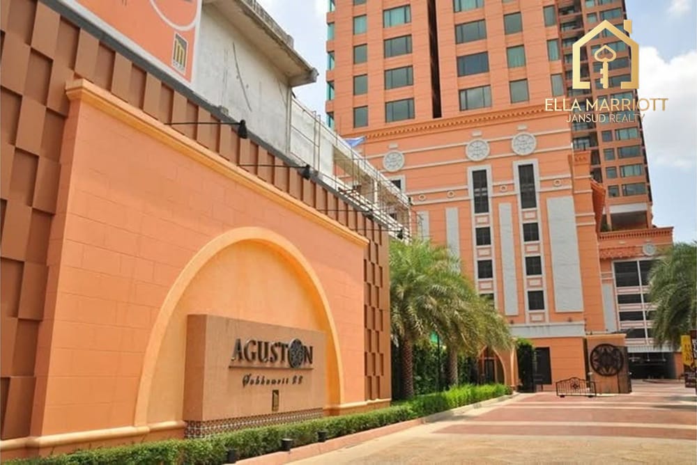 Rent 55K | 95sqm 2BR Pet-Friendly High 22nd Fl | Aguston Sukhumvit 22 1