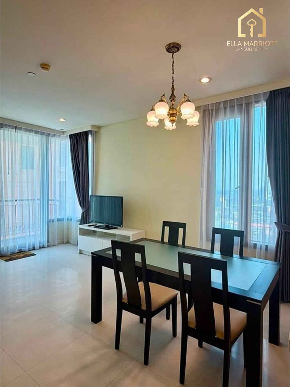 Rent 55K | 95sqm 2BR Pet-Friendly High 22nd Fl | Aguston Sukhumvit 22 4