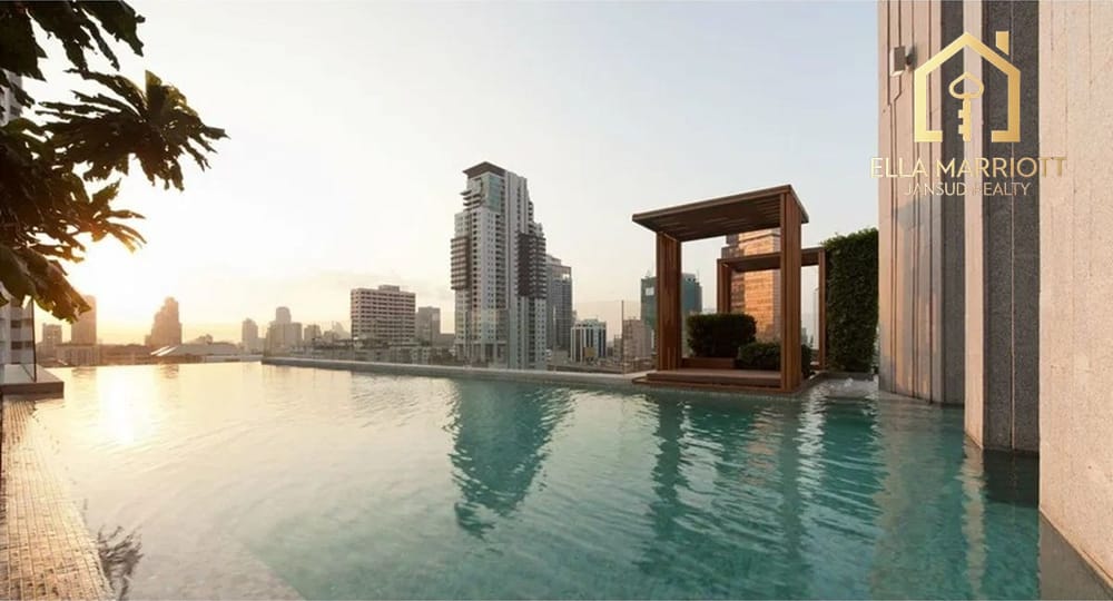 Sale 10MB | 56sqm 1BR 14th Fl | Bathtub | 39 by Sansiri Phrom Phong 5