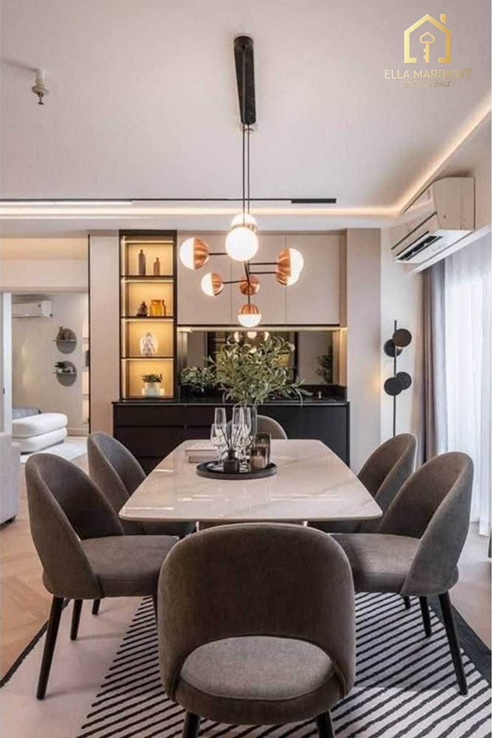 Sale 18.9MB | 165sqm 4BR 14th Fl | Walk to BTS | Fifty Fifth Tower 10