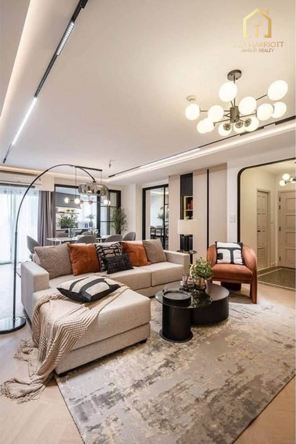 Sale 18.9MB | 165sqm 4BR 14th Fl | Walk to BTS | Fifty Fifth Tower 2