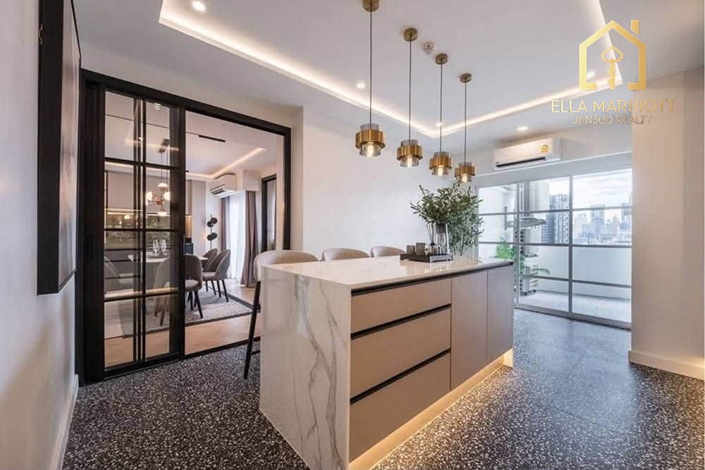 Sale 18.9MB | 165sqm 4BR 14th Fl | Walk to BTS | Fifty Fifth Tower 20