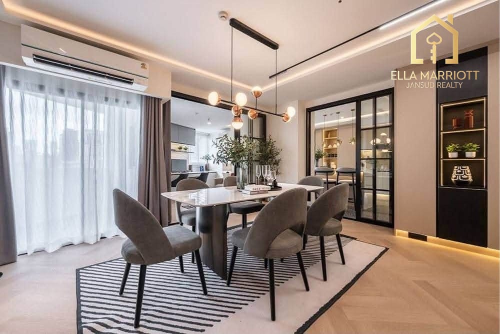Sale 18.9MB | 165sqm 4BR 14th Fl | Walk to BTS | Fifty Fifth Tower 7