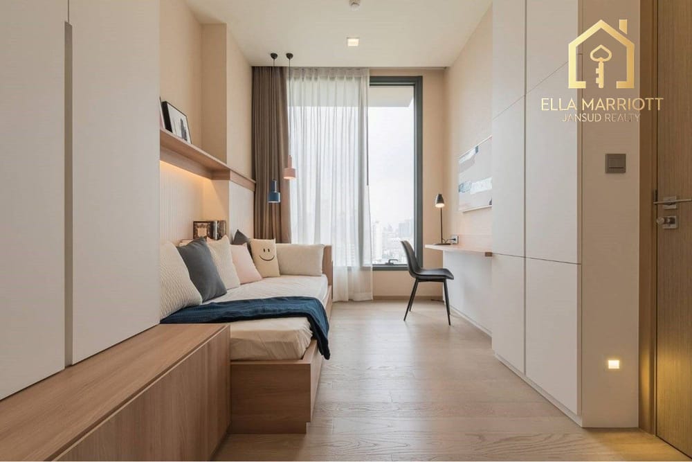 Rent 75K | 75.5sqm 2BR 21st Fl | West View Wattana | THE ESSE Asoke 5