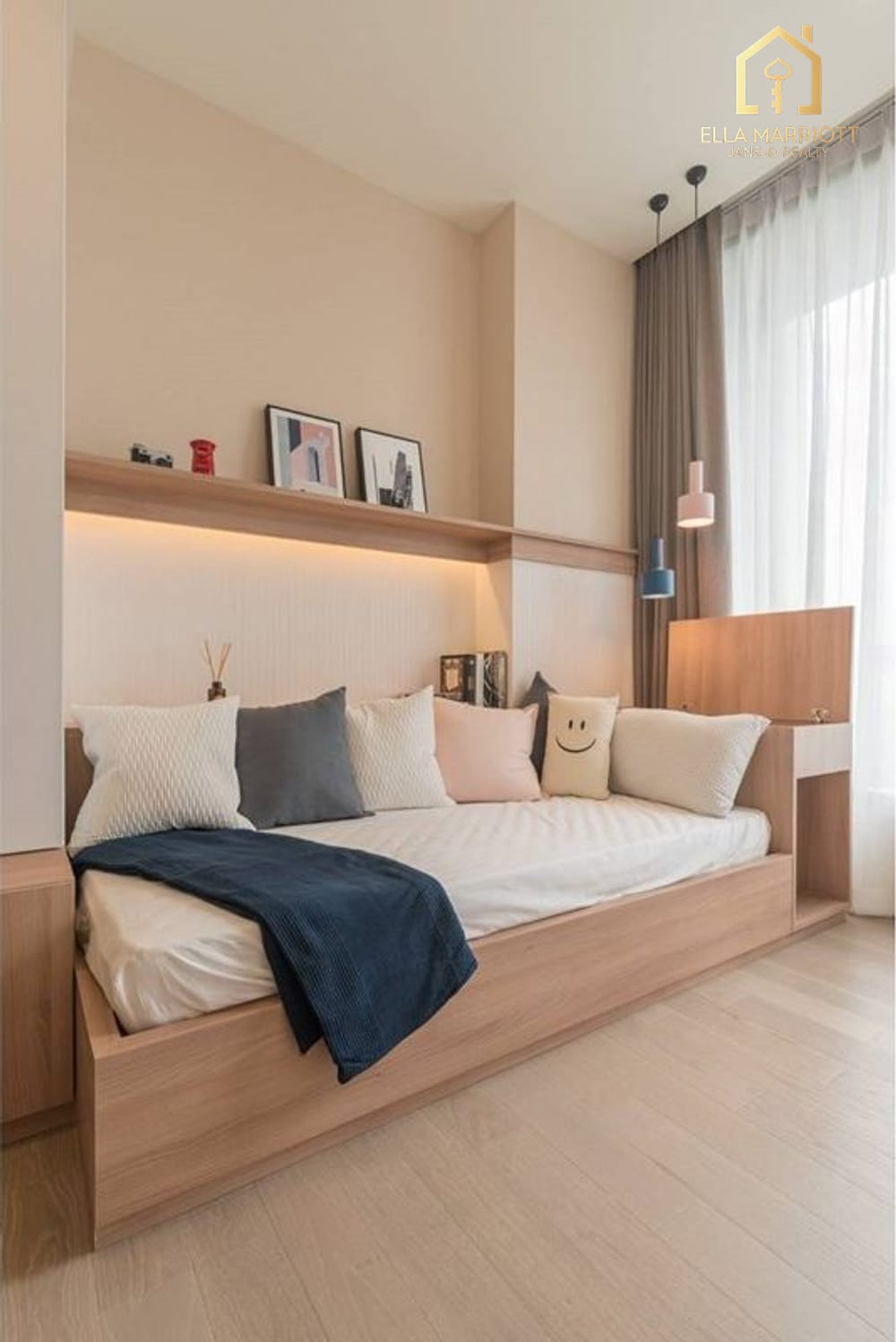 Rent 75K | 75.5sqm 2BR 21st Fl | West View Wattana | THE ESSE Asoke 6