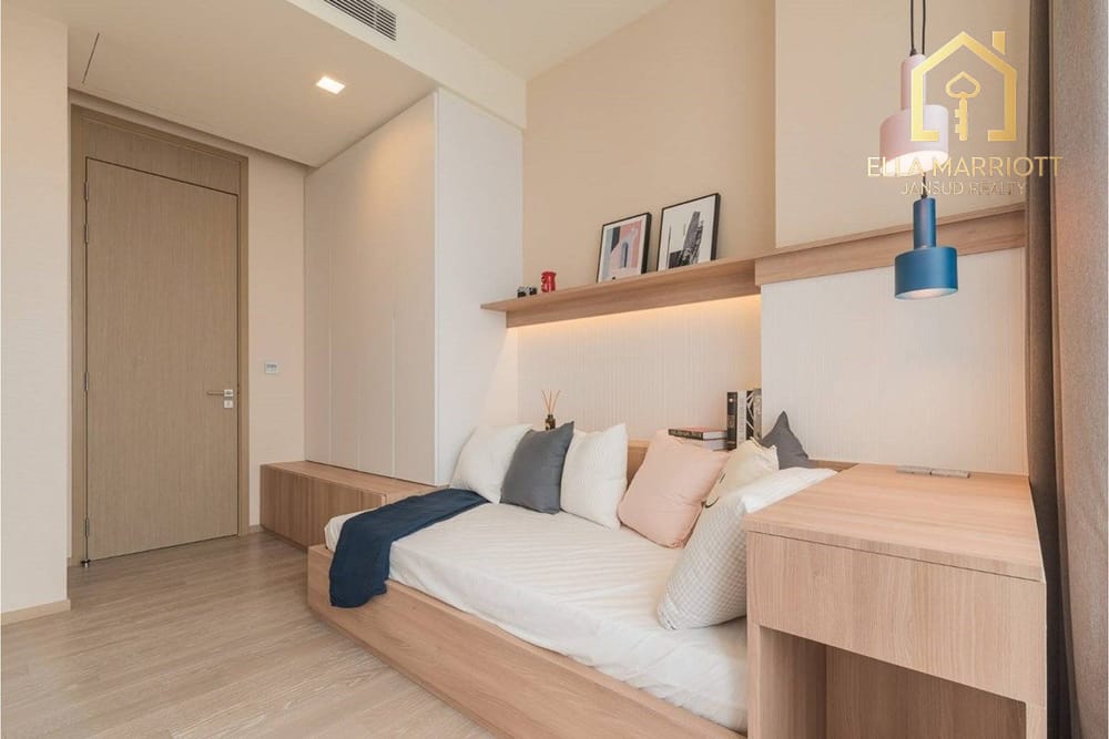 Rent 75K | 75.5sqm 2BR 21st Fl | West View Wattana | THE ESSE Asoke 8