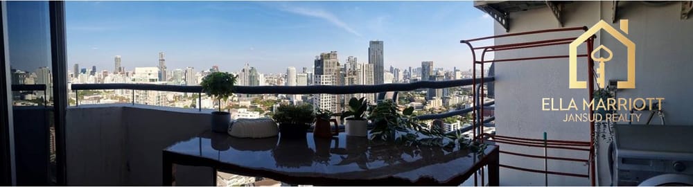 1BR Condo for Sale at Waterford Diamond | 52sqm on 30th Floor | 15 mins Walk to BTS Phrom Phong 12