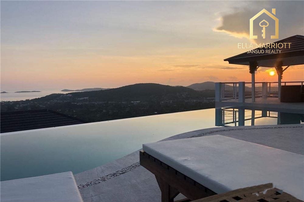 6 Bedroom Villa in Bophut, Koh Samui - Sea views galore 15