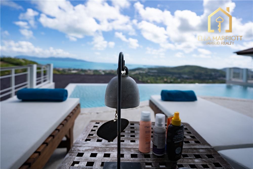 6 Bedroom Villa in Bophut, Koh Samui - Sea views galore 53