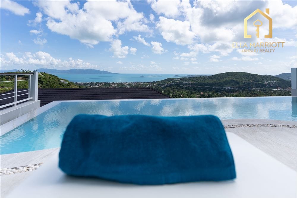 6 Bedroom Villa in Bophut, Koh Samui - Sea views galore 54
