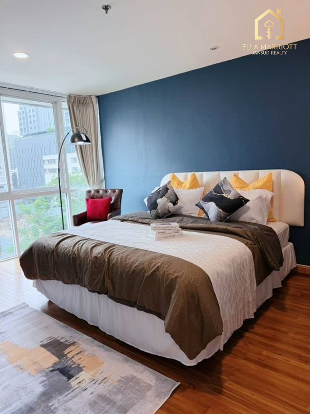 Rent 49K | Newly Renovated 80sqm 2BR 8th Fl | 350m BTS | Serene Place 5
