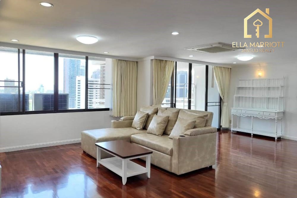 Geräumiges Apartment mit 3 Schlafzimmern zu vermieten im Academia Grand, Sukhumvit 43 - Nur 8 Gehminuten zur BTS Phrom Phong. 1