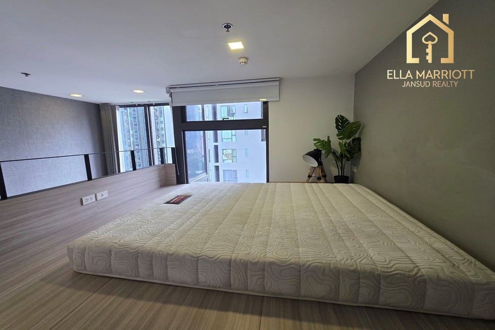 30m² Loft mit hohen Decken im Chewathai Asoke zu verkaufen | 9 Min. Fußweg zur MRT Phra Ram 9 4
