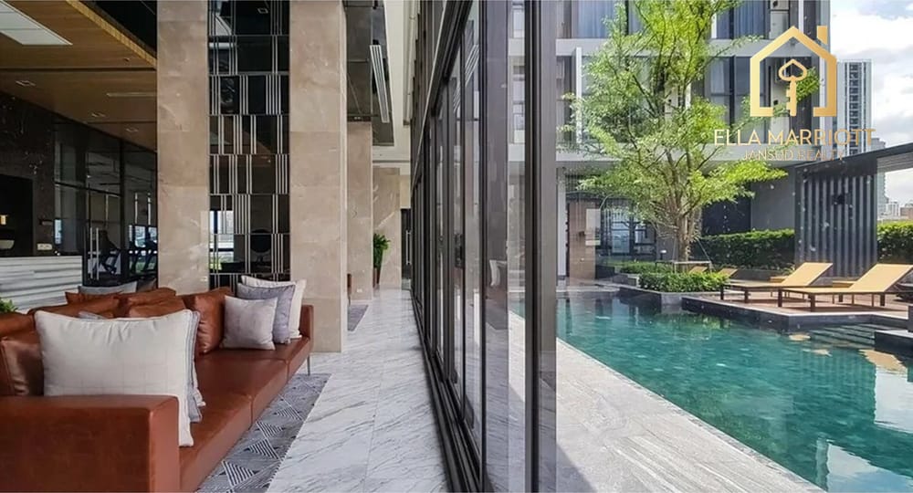 30m² Loft mit hohen Decken im Chewathai Asoke zu verkaufen | 9 Min. Fußweg zur MRT Phra Ram 9 5