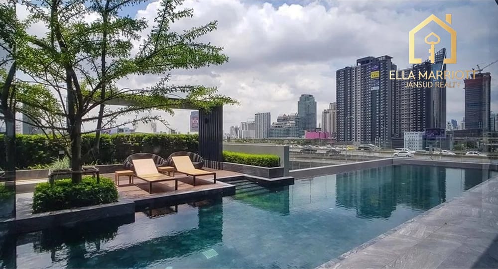 30m² Loft mit hohen Decken im Chewathai Asoke zu verkaufen | 9 Min. Fußweg zur MRT Phra Ram 9 6
