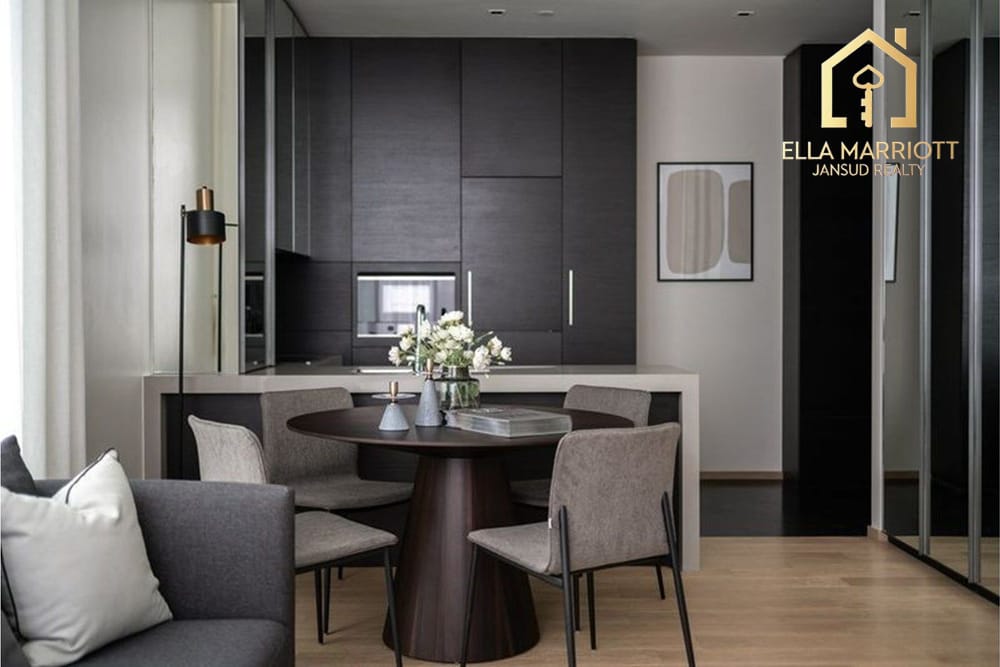Rent 87K | 74sqm 2BR 2BA Corner Unit 22nd Fl | 28 Chidlom 6