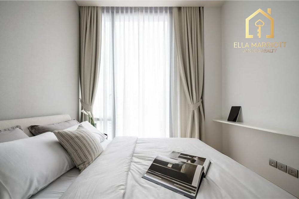 Rent 87K | 74sqm 2BR 2BA Corner Unit 22nd Fl | 28 Chidlom 8