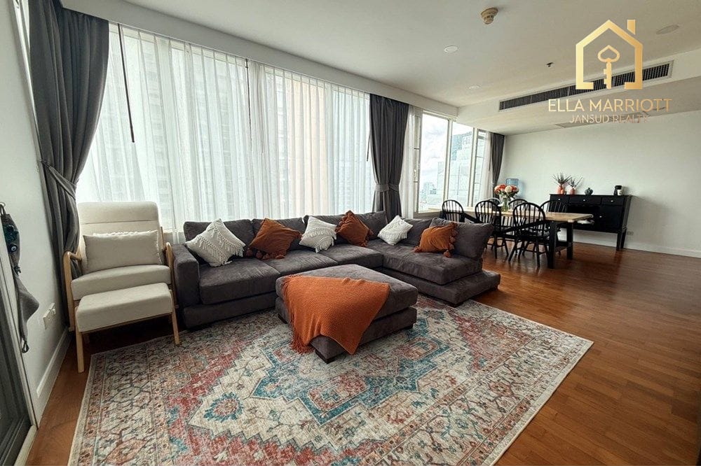 Luxuriöse 3-Zimmer-Eigentumswohnung in Siri Residence Soi 24 – 6 Gehminuten zur BTS Phrom Phong 4