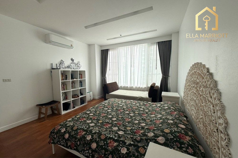 Luxuriöse 3-Zimmer-Eigentumswohnung in Siri Residence Soi 24 – 6 Gehminuten zur BTS Phrom Phong 7