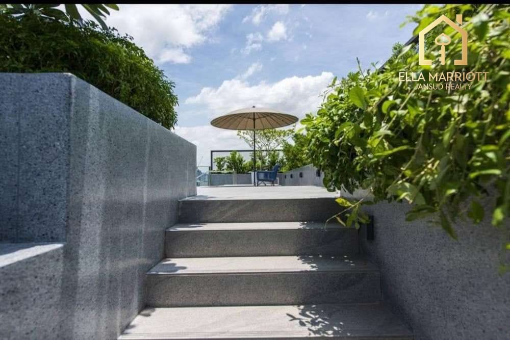 Geräumiges Service-Apartment mit zwei Schlafzimmern nahe der BTS Bearing 16