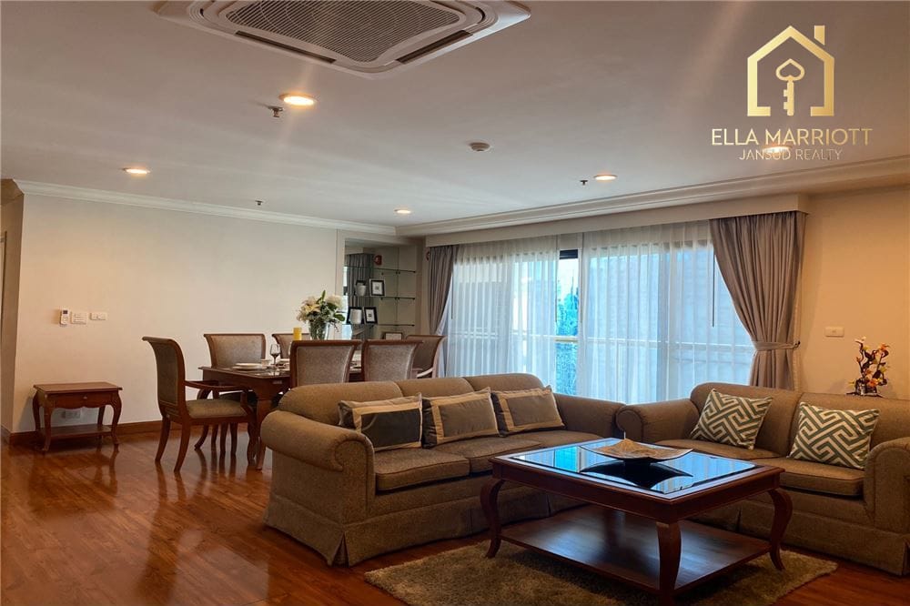 Renovated 3BR Condo for Rent at Sukhumvit 23 - 180sqm, Pet-Friendly, 95K 4