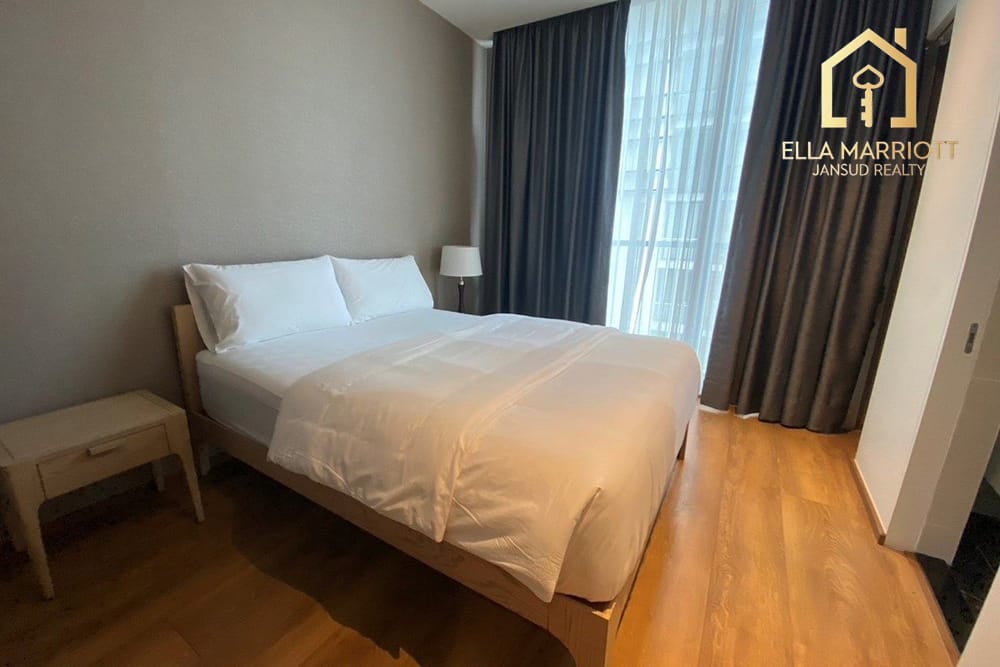 Modern 2BR Condo for Rent 45K | 55sqm | 15th Fl with Mid-High View near BTS Phrom Phong 5