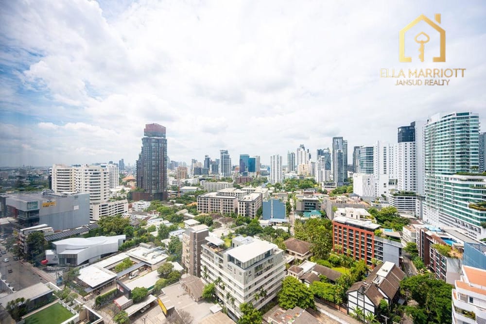 Sale 13.9MB | 90.15sqm 2BR 2BA 20th Fl | Pet-Friendly | Thonglor 10 12