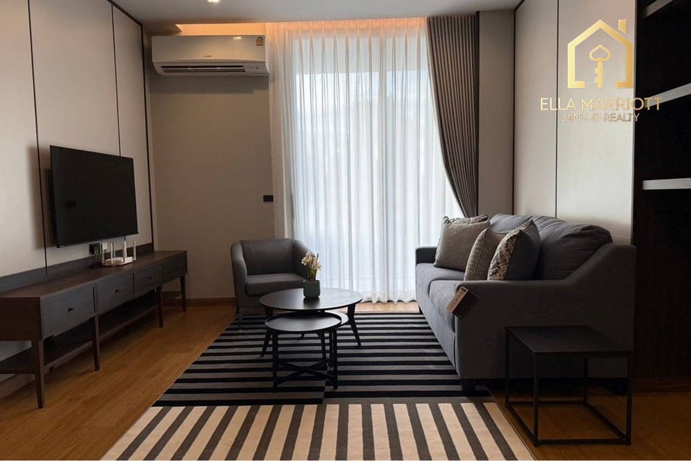 1BR 1BA Condo with Bathtub for Rent at 48K | 85sqm | Private | Sukhumvit 36 2