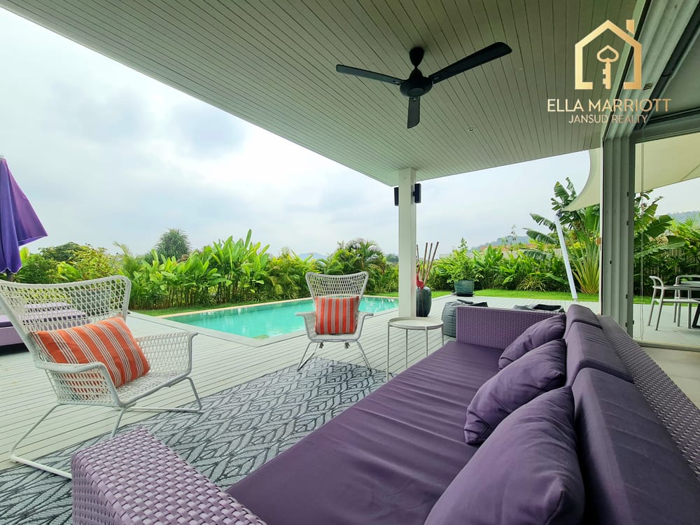 Modern 2-Bedroom Villa for Sale with 24/7 Security in Hua Hin Center - Khao Takiab 49