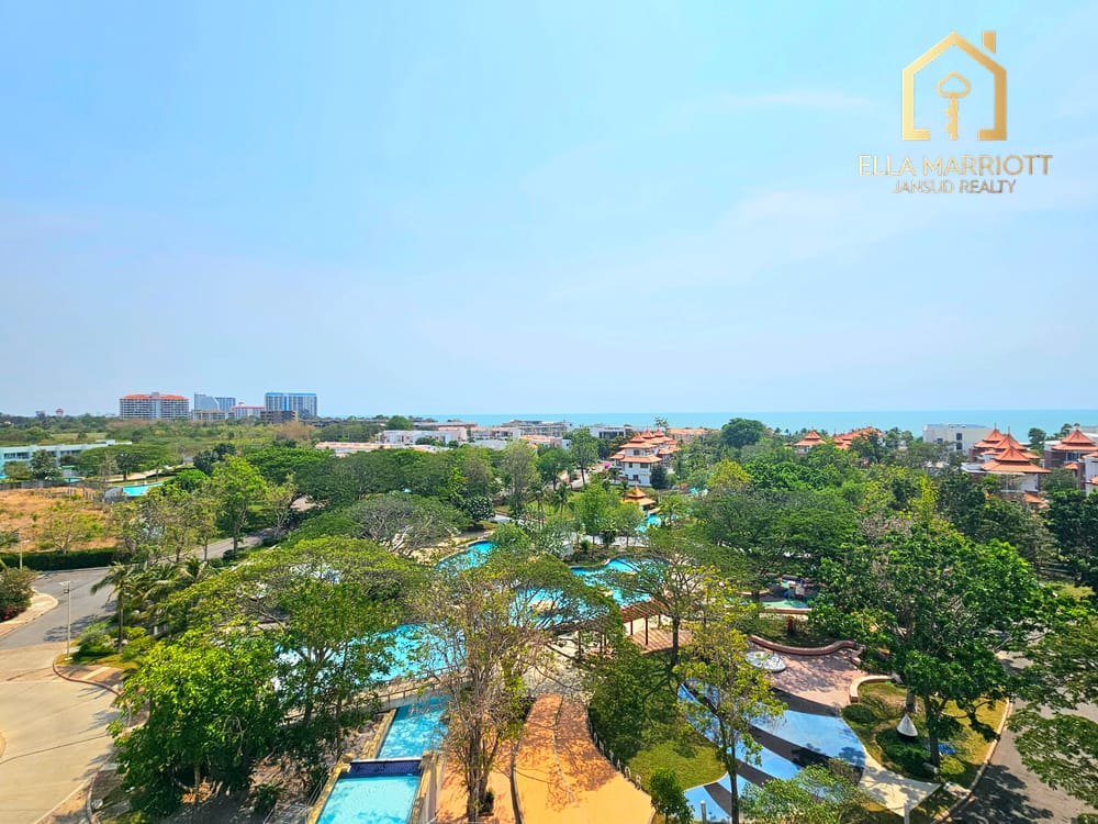 Sea View 1-Bedroom Condo for Sale at Palm Hills Golf Course, Hua Hin - 24/7 Security 13