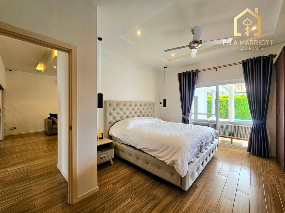 Großzügige 3-Schlafzimmer Pool-Villa in Hua Hin 112 – Khao Tao zu verkaufen – mit 24/7 Sicherheit 20