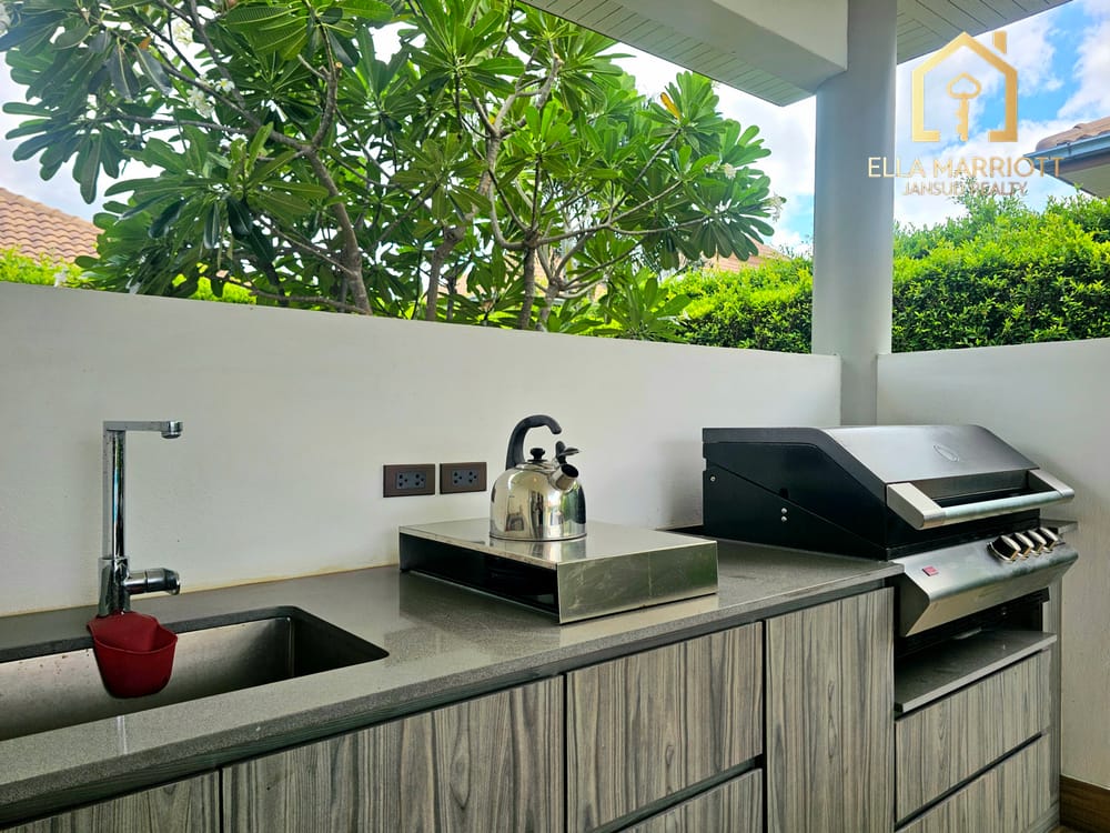 Großzügige 3-Schlafzimmer Pool-Villa in Hua Hin 112 – Khao Tao zu verkaufen – mit 24/7 Sicherheit 23